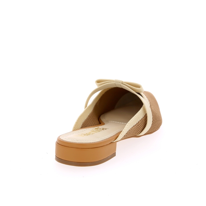 Valentina muiltjes - slippers beige beige