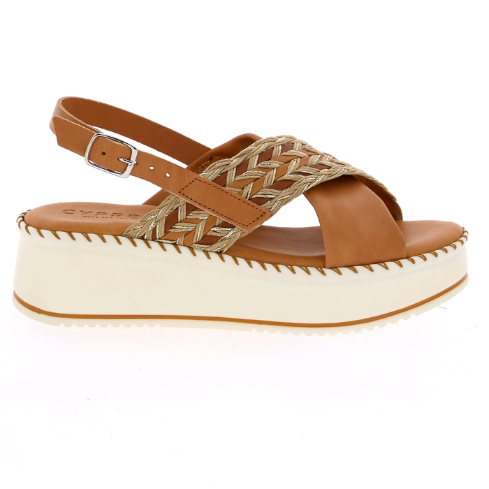 Cypres sandales cognac cognac