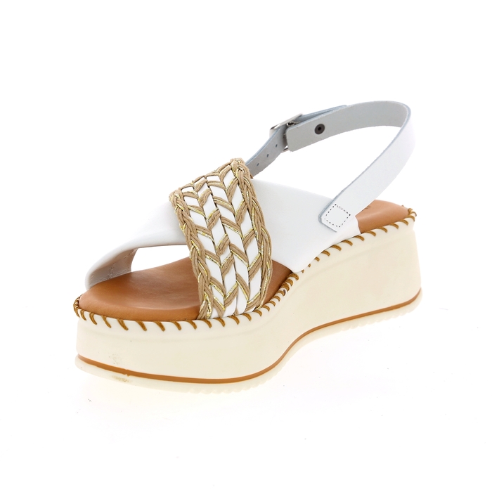 Cypres sandales blanc blanc