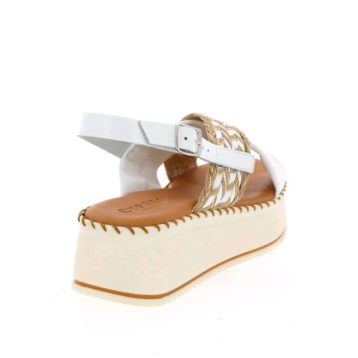 Cypres sandales blanc blanc