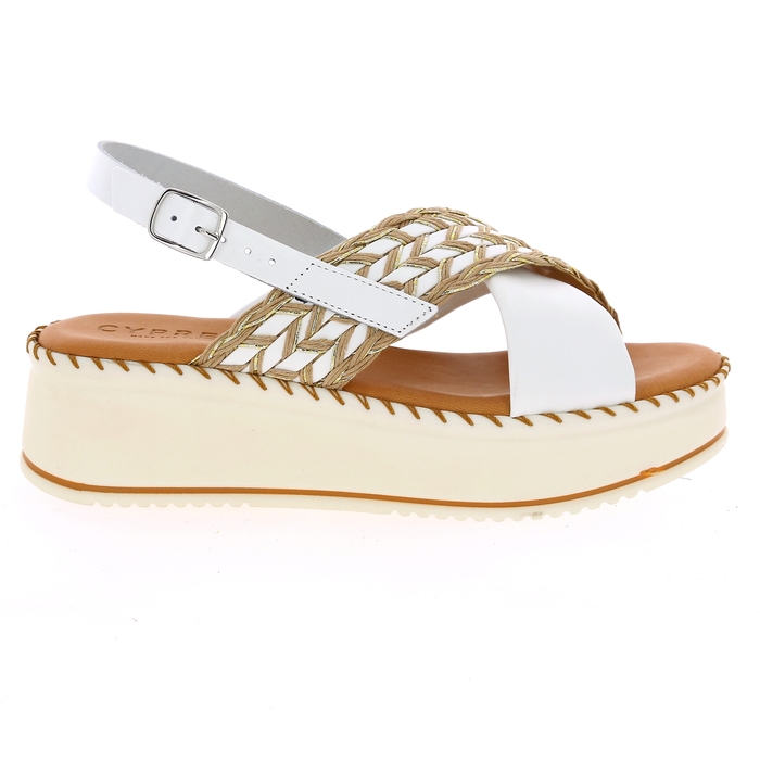 Cypres sandales blanc blanc