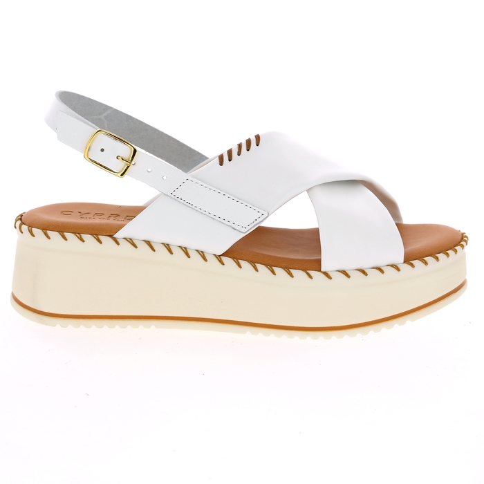 Cypres sandalen wit wit
