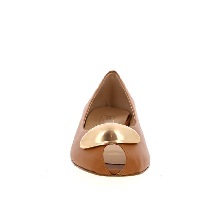 Delaere ballerines cognac cognac