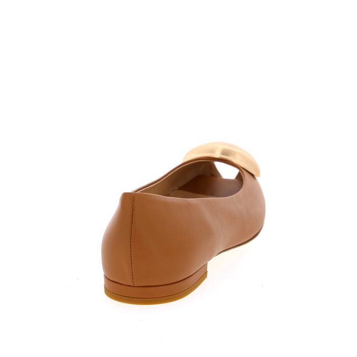 Delaere ballerines cognac cognac