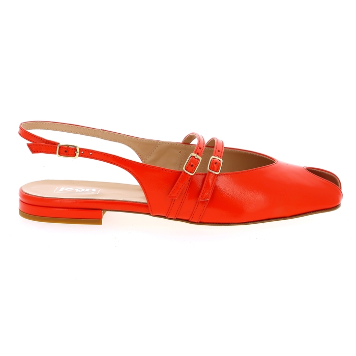 Delaere ballerinas rood rood
