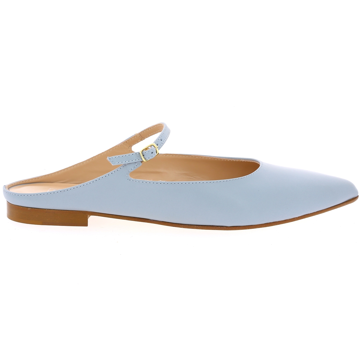 Zoom Delaere muiltjes - slippers hemelsblauw