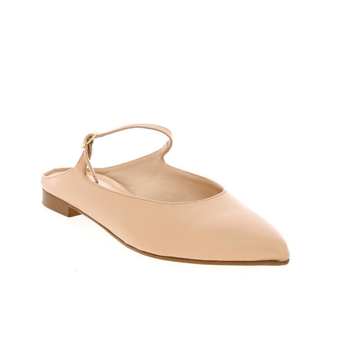 Delaere muiltjes - slippers beige beige