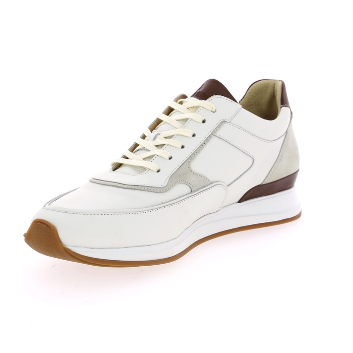 Van Bommel sneakers wit wit