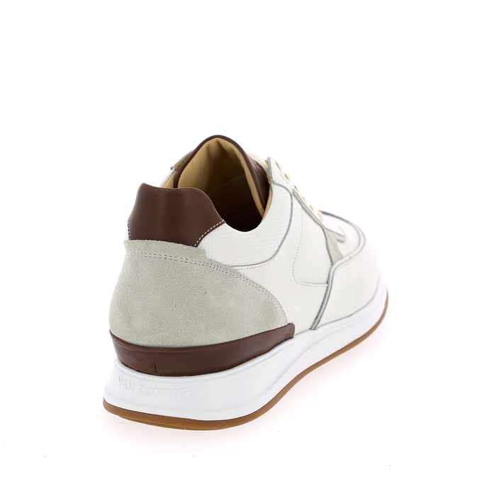Van Bommel sneakers wit wit