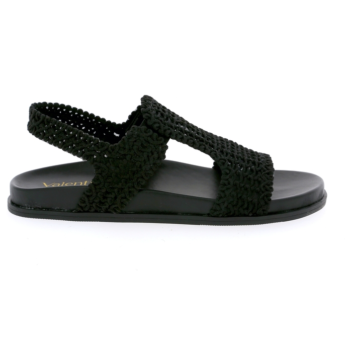 Valentina sandalen zwart zwart