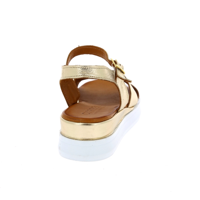 Cypres sandalen goud goud