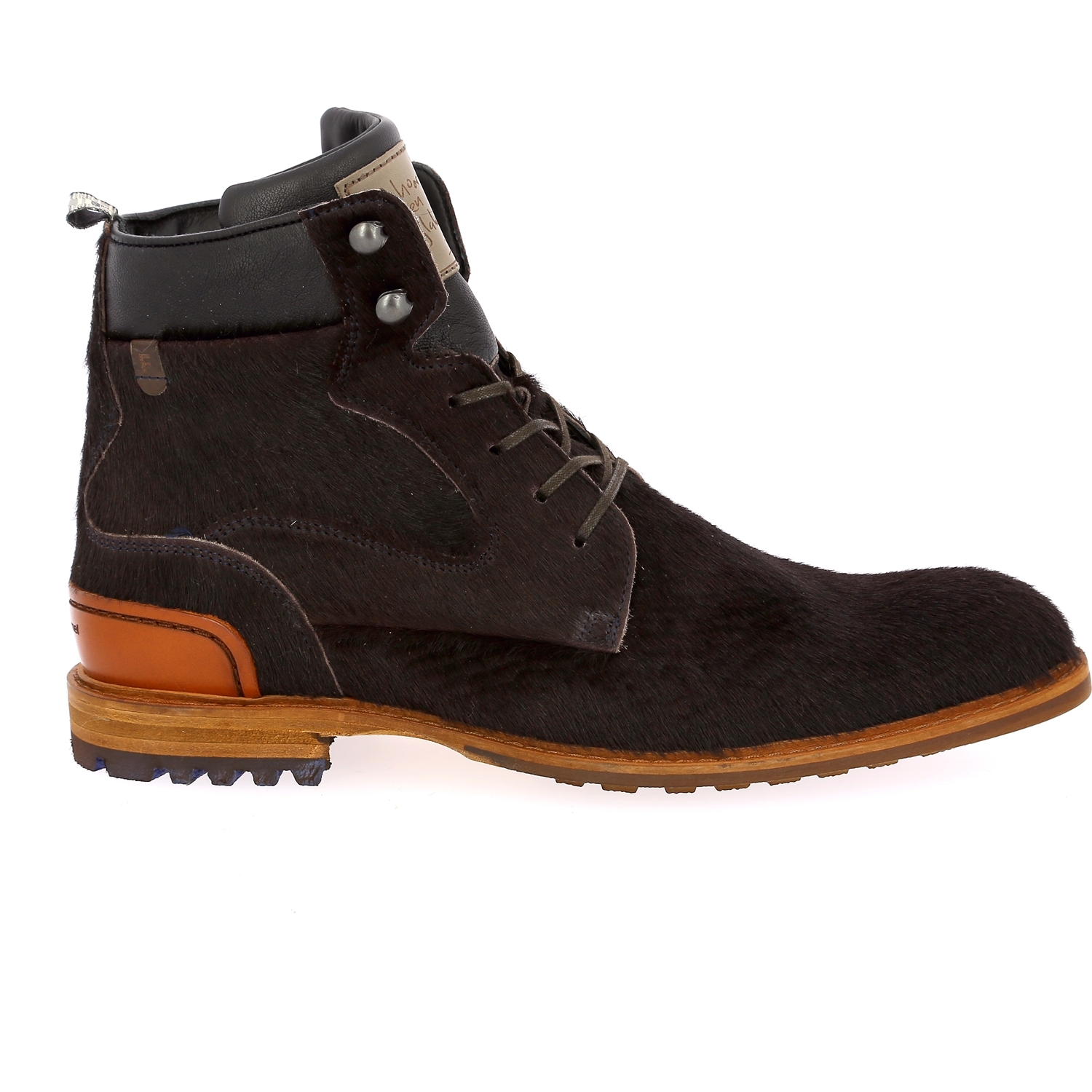 Zoom Floris Van Bommel bottines brun