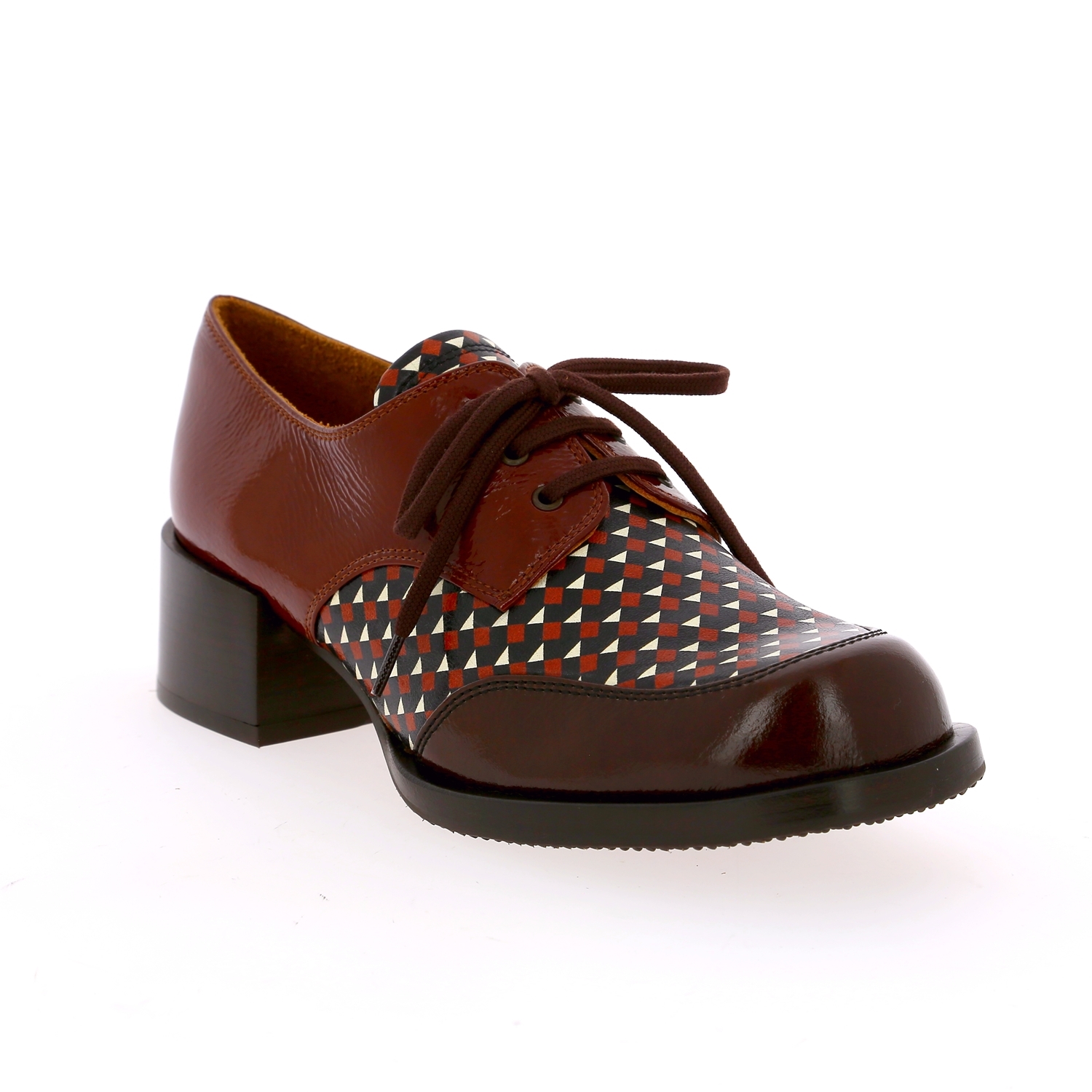 Zoom Chie Mihara veterschoenen bruin