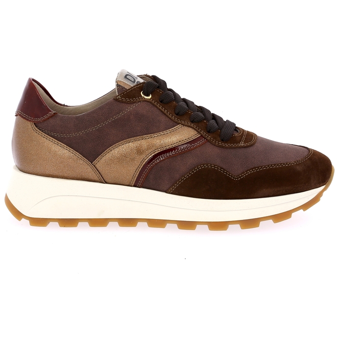 Dlsport sneakers bruin bruin