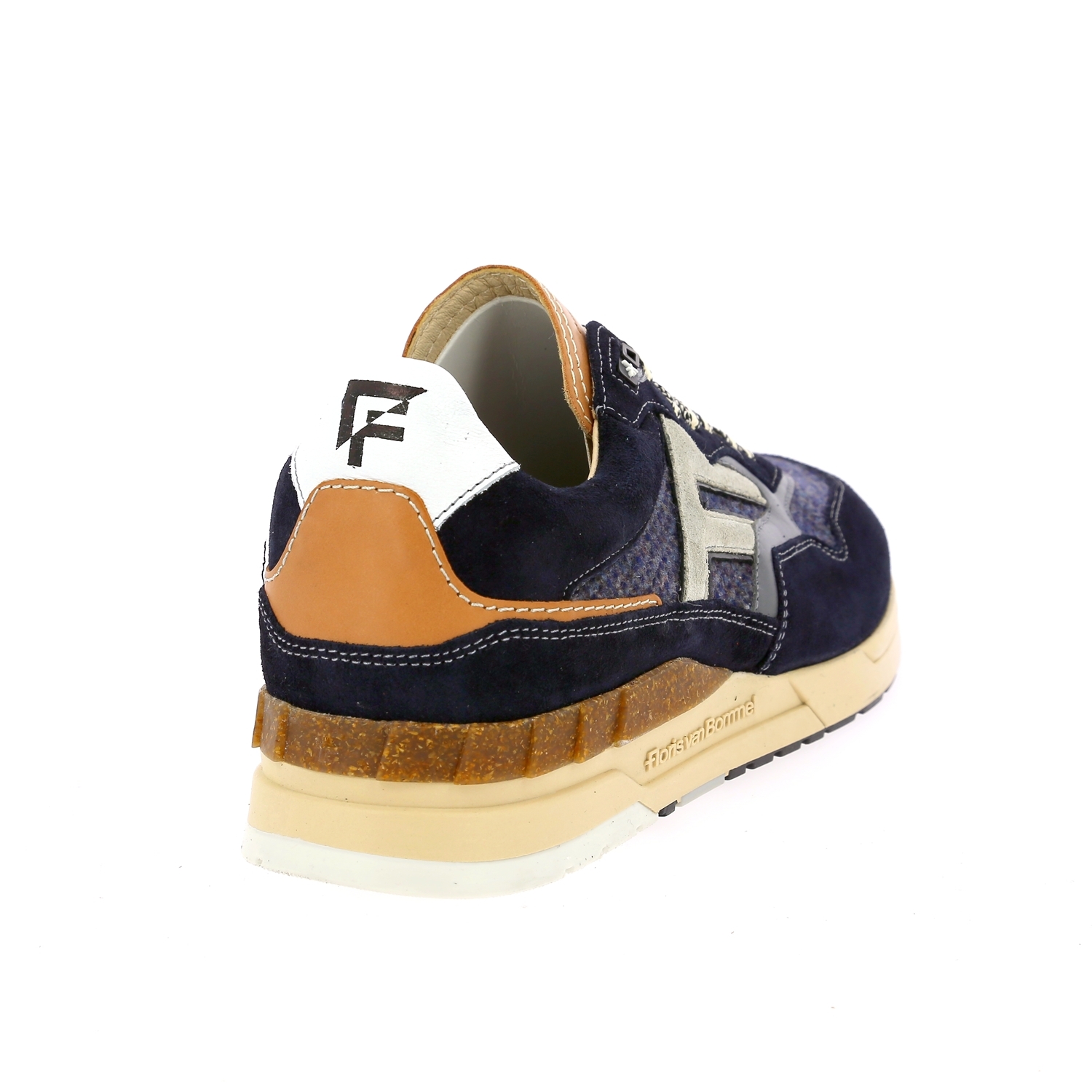 Zoom Floris Van Bommel basket bleu