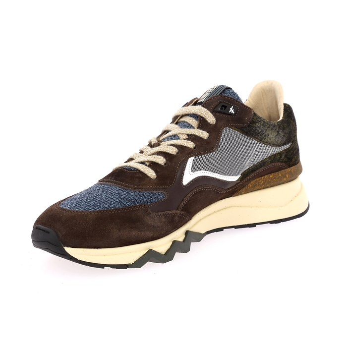 Floris Van Bommel sneakers bruin bruin