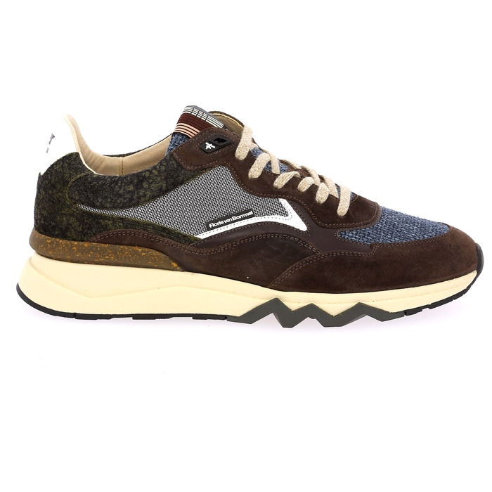 Floris Van Bommel sneakers bruin bruin