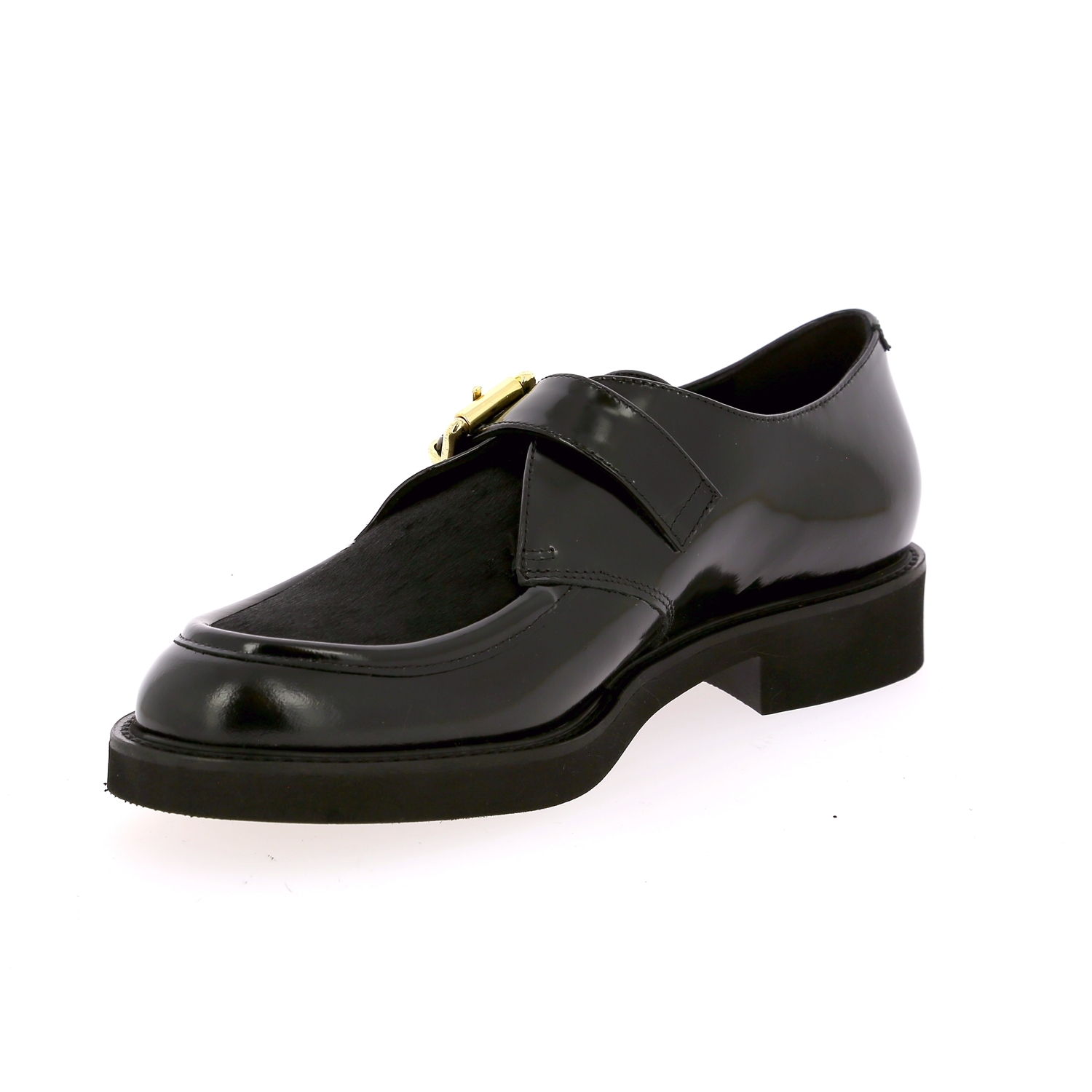 Zoom Luca Grossi moccassins noir