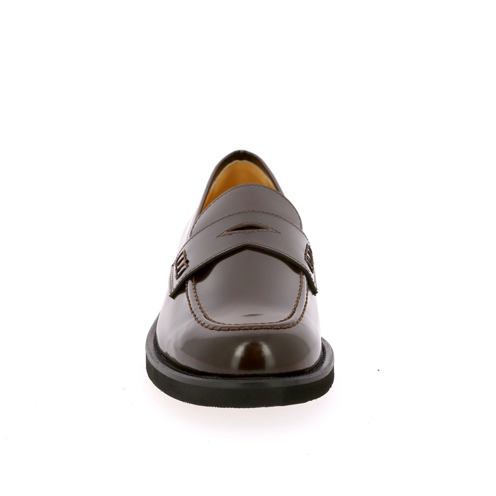 Luca Grossi instappers - instapschoenen bruin bruin