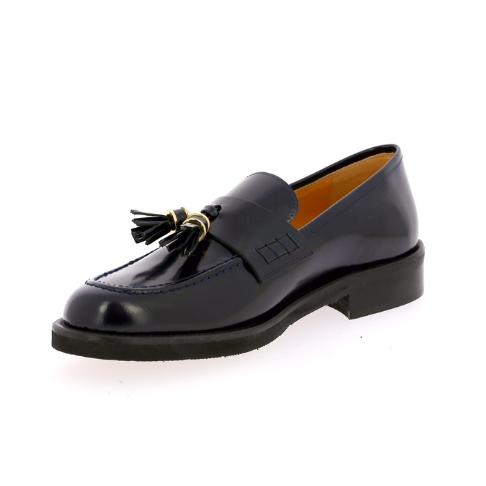 Luca Grossi instappers - instapschoenen blauw blauw