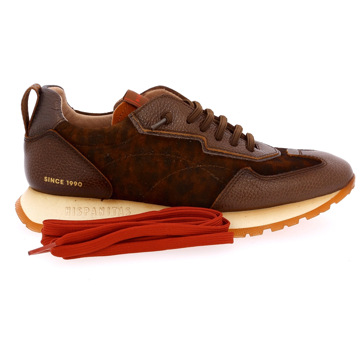 Zoom Hispanitas sneakers bruin