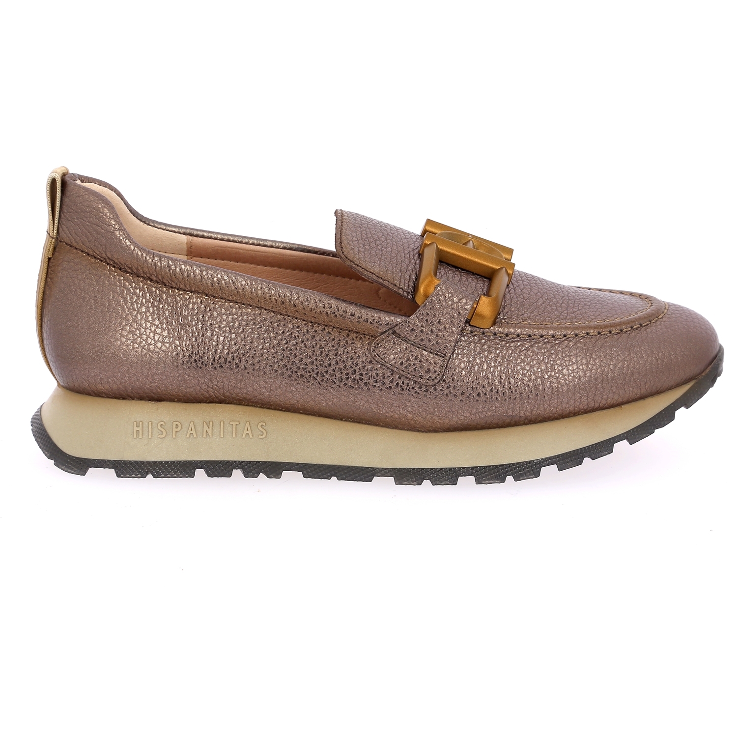 Zoom Hispanitas moccassins bronze