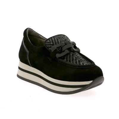 Softwaves instappers - instapschoenen zwart