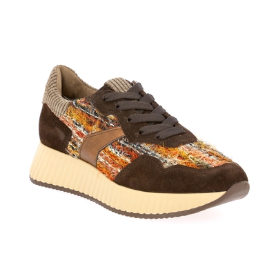 Softwaves sneakers bruin