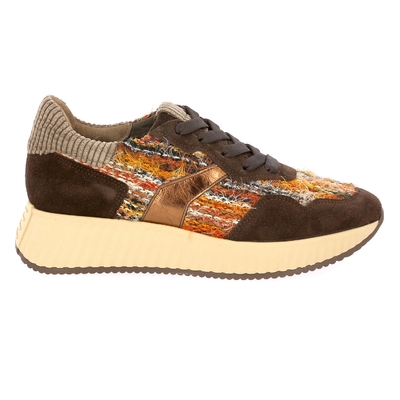 Softwaves sneakers bruin