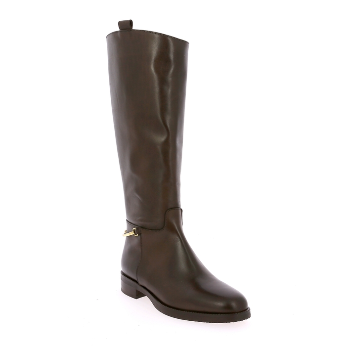 Gianni Crasto bottes brun brun
