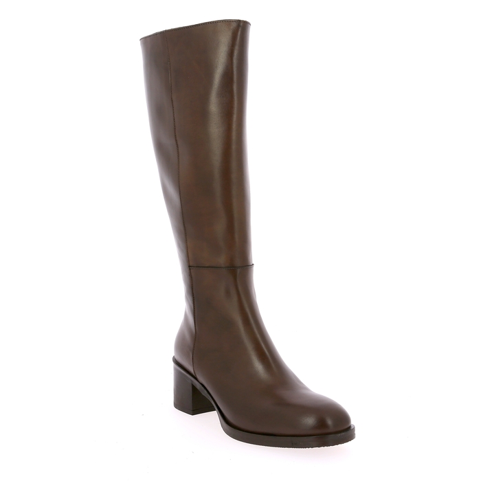 Gianni Crasto bottes brun brun