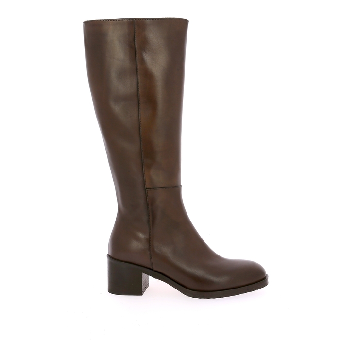 Gianni Crasto bottes brun brun
