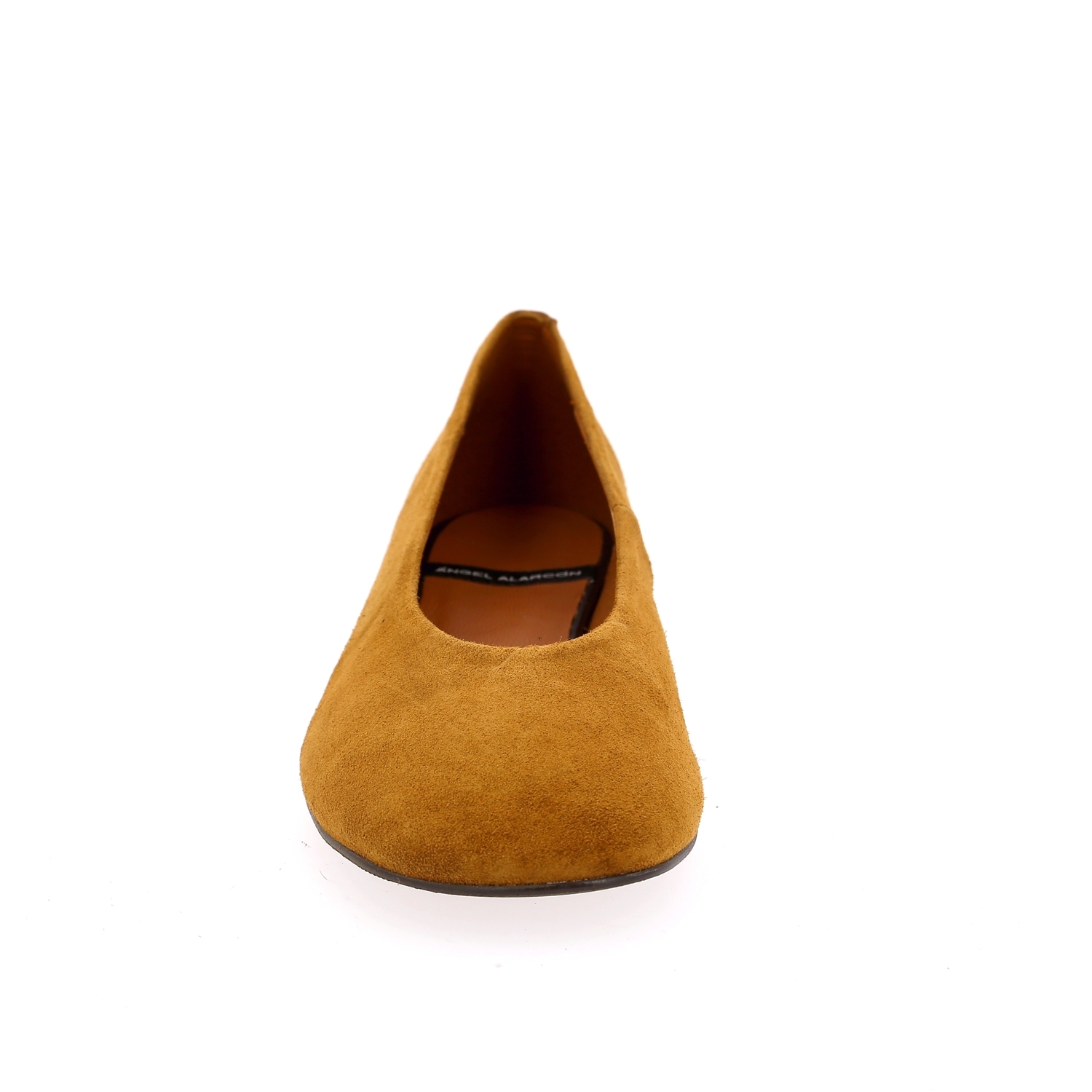 Zoom Angel Alarcon ballerinas cognac