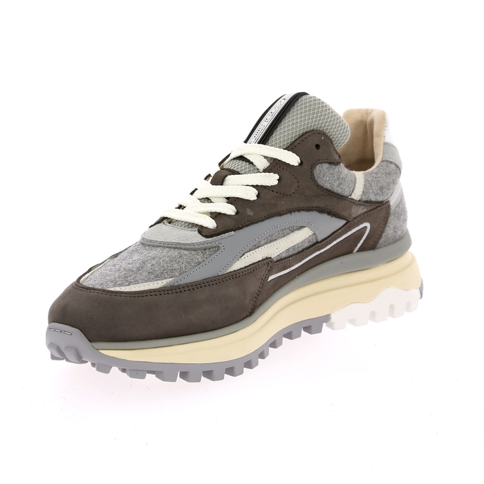 Floris Van Bommel sneakers bruin bruin