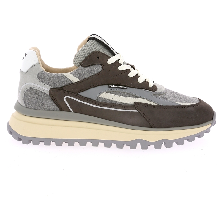 Floris Van Bommel sneakers bruin bruin
