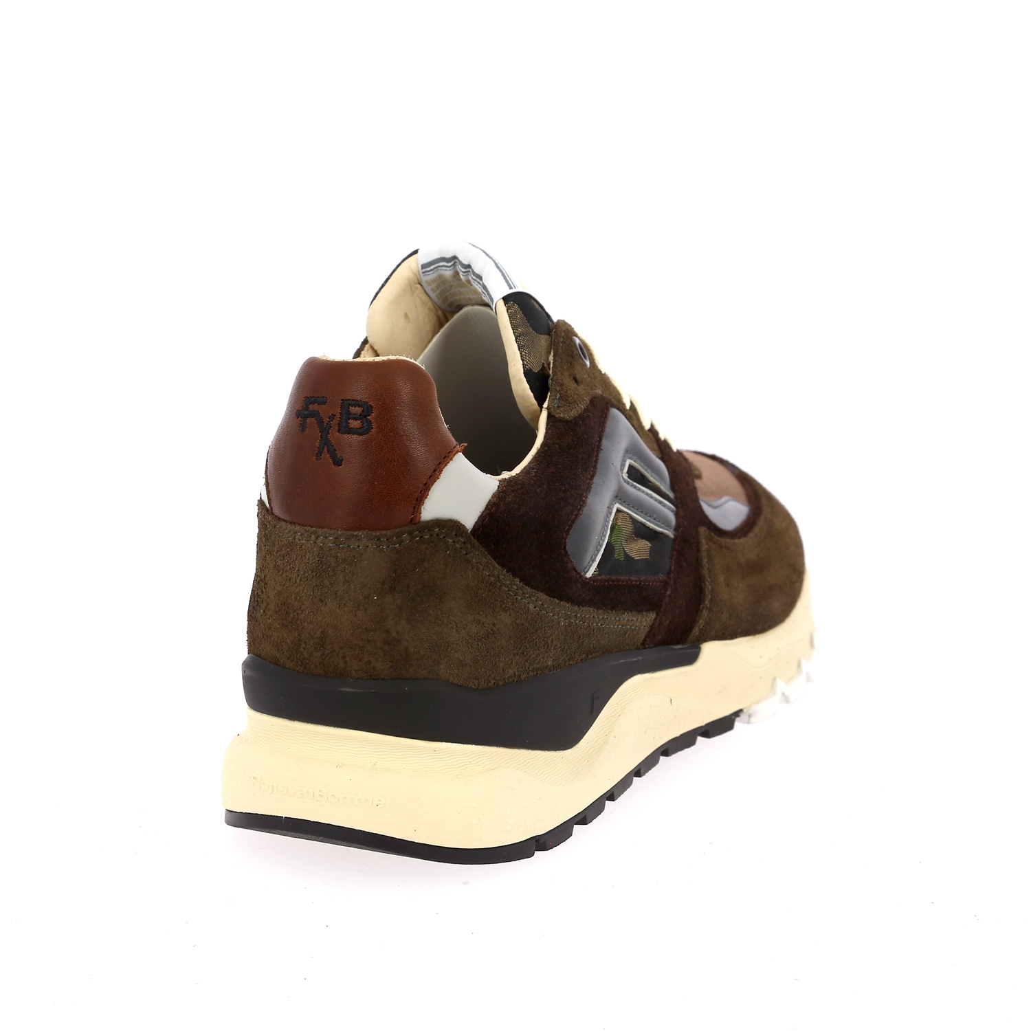 Zoom Floris Van Bommel sneakers kaki