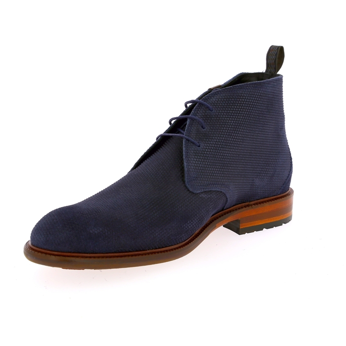 Floris Van Bommel bottinen blauw blauw