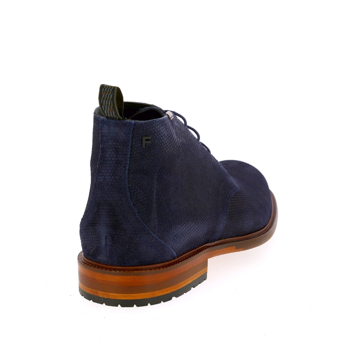 Floris Van Bommel bottinen blauw blauw
