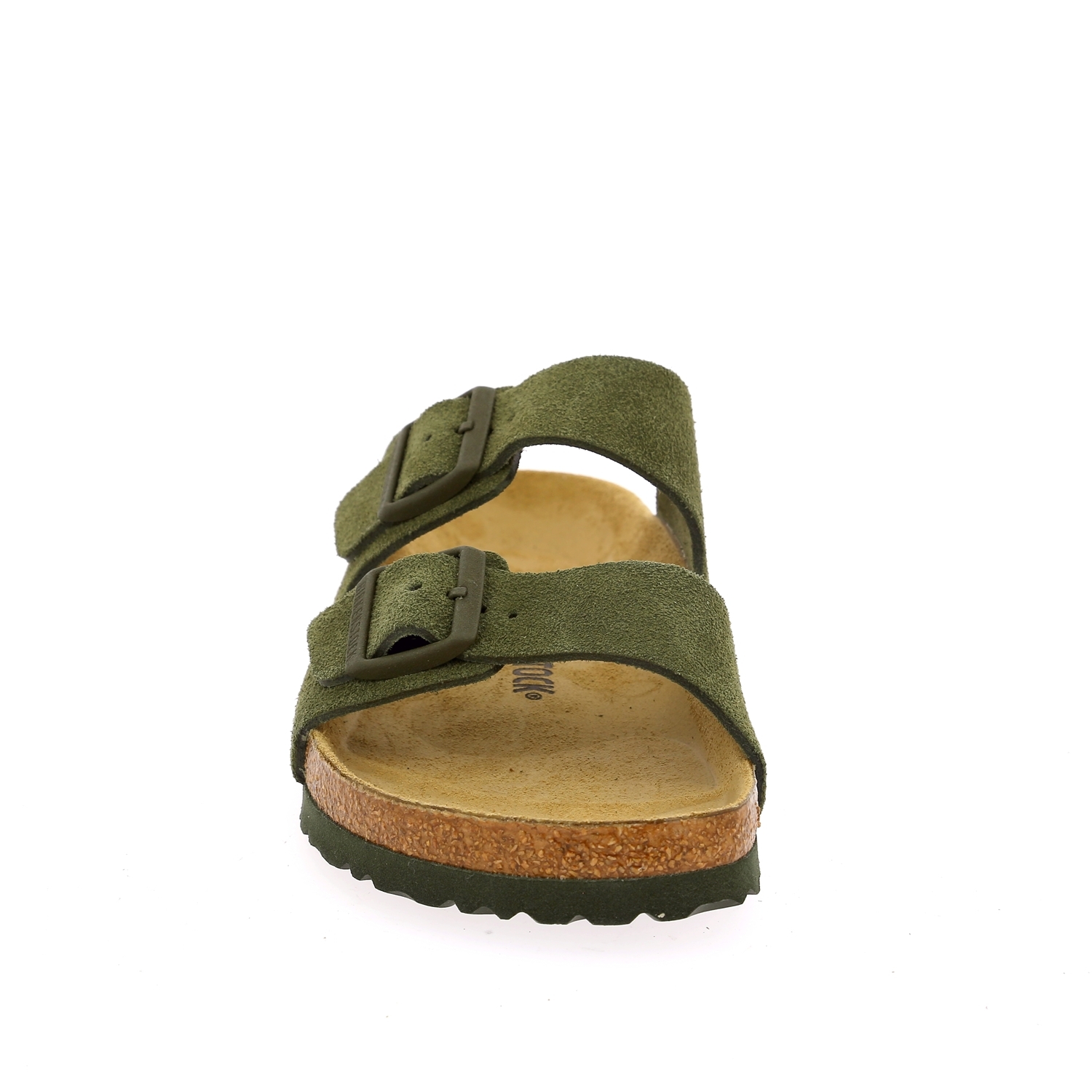 Zoom Birkenstock muiltjes kaki