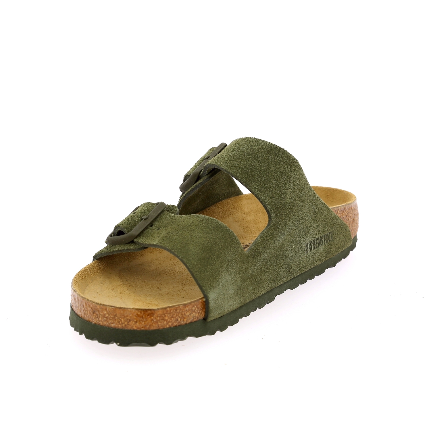 Zoom Birkenstock muiltjes kaki