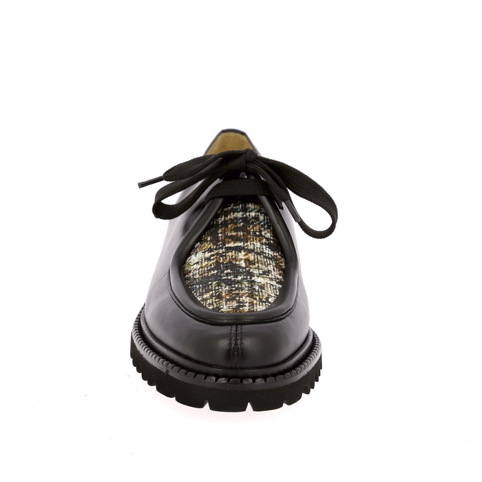 Brunate veterschoenen zwart zwart