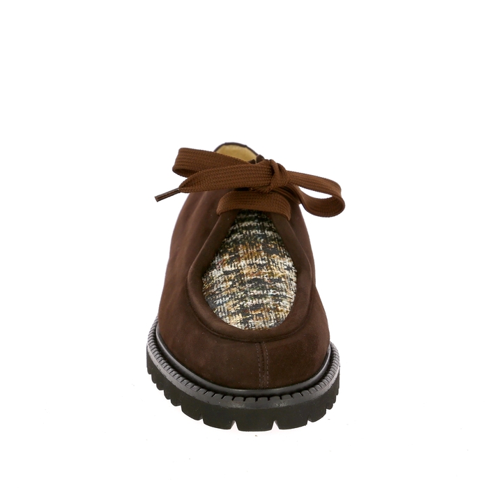 Brunate veterschoenen bruin bruin