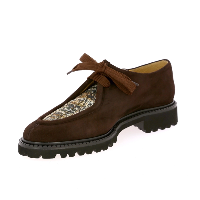 Brunate veterschoenen bruin bruin