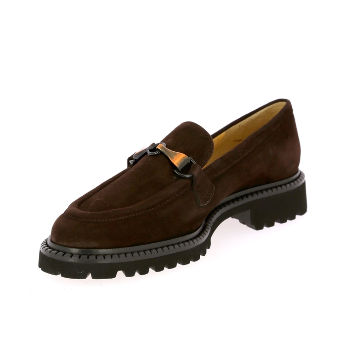 Brunate instappers - instapschoenen bruin bruin