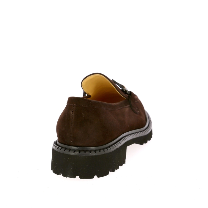 Brunate instappers - instapschoenen bruin bruin