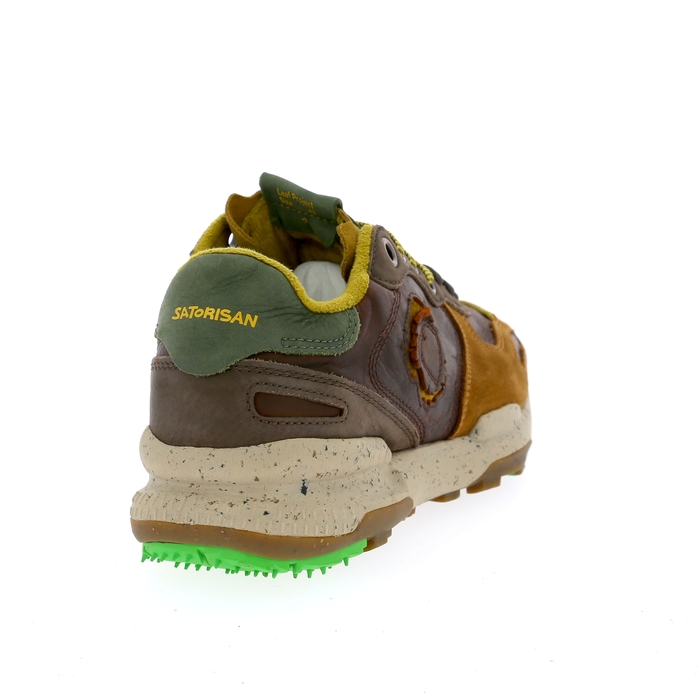Satorisan sneakers bruin bruin