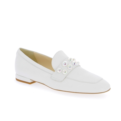 Louisa moccassins blanc