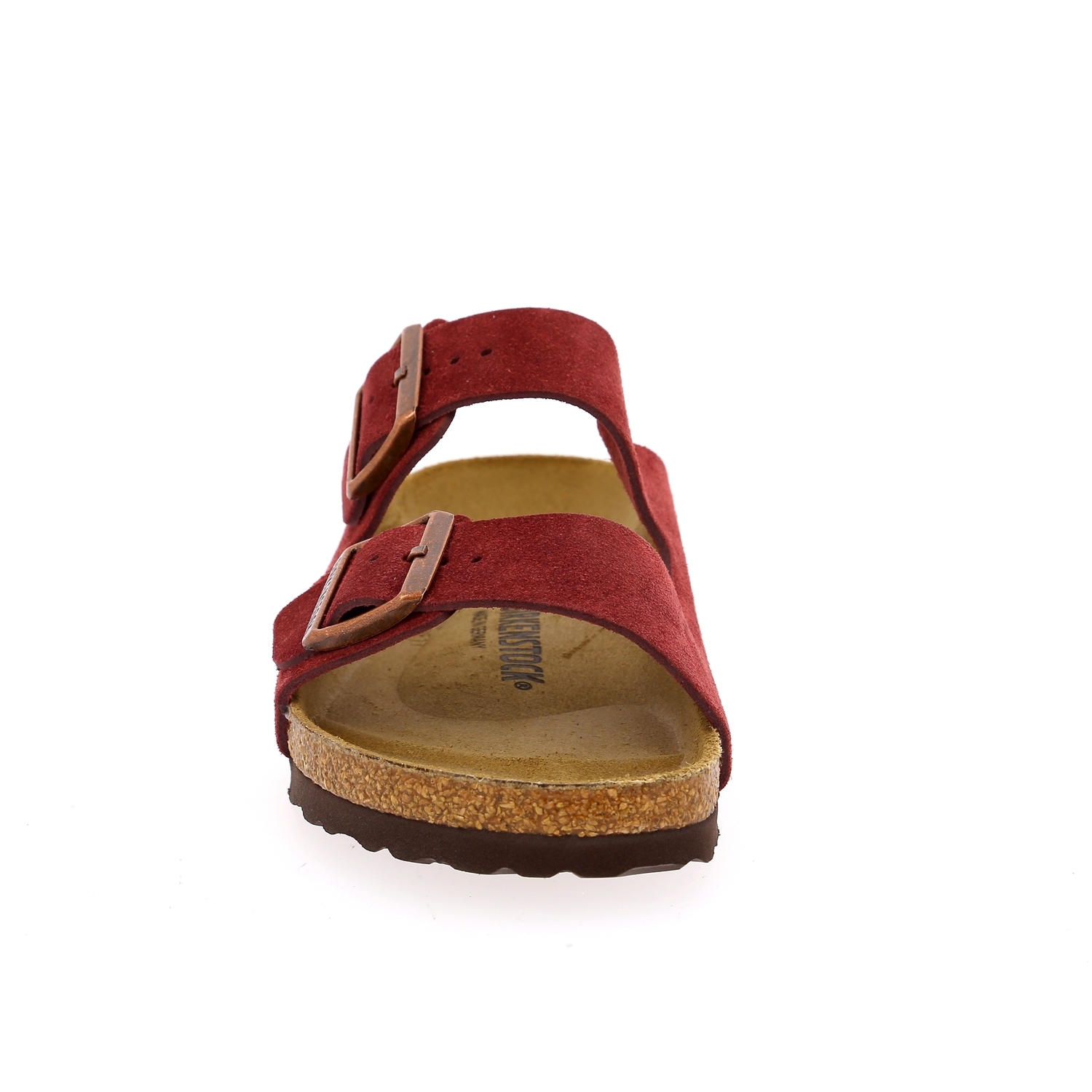 Zoom Birkenstock muiltjes - slippers bordeaux