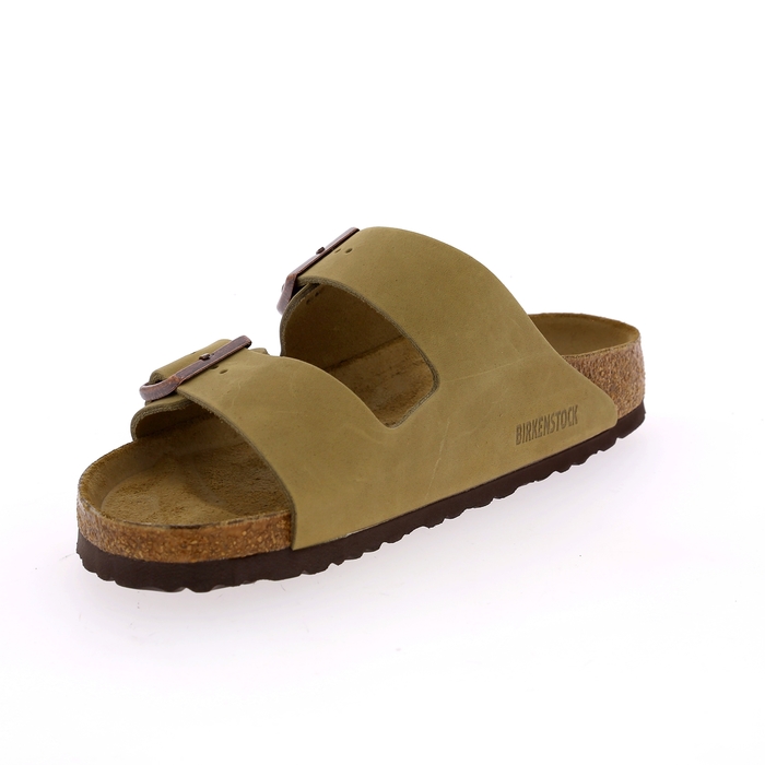Birkenstock muiltjes taupe taupe
