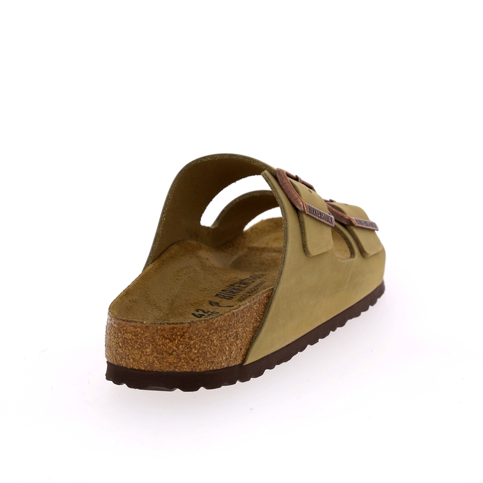 Birkenstock muiltjes taupe taupe